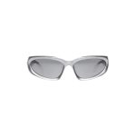 Swift Oval Sunglasses in Silver